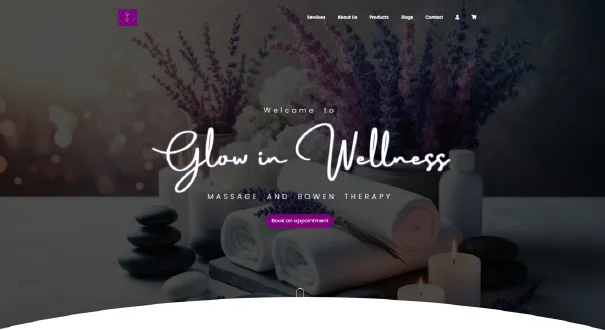 Wellness homepage