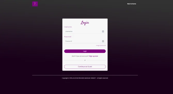 Secure login