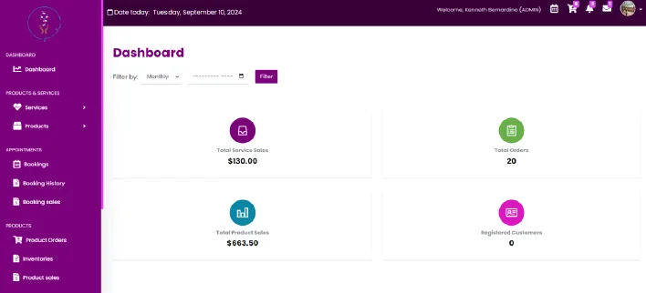Admin overview